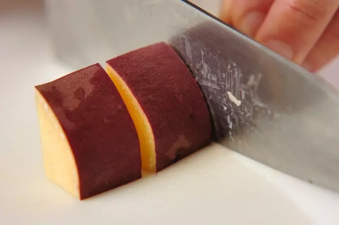 茶がゆの下準備1