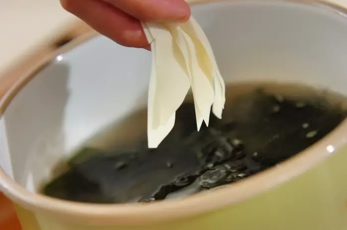 ワンタンスープの作り方2