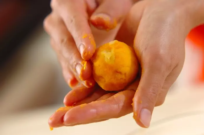 揚げないコロッケの作り方2