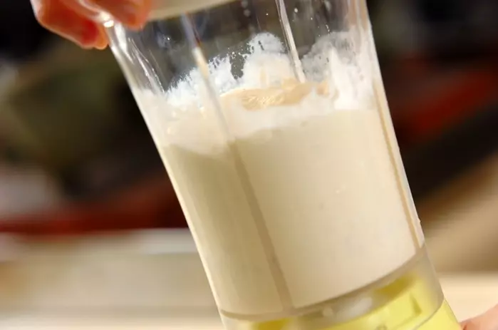 バナナシェイクの作り方1