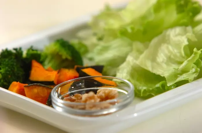 野菜サラダの下準備2