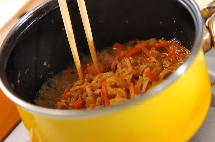 切干し大根とツナの煮物の作り方3