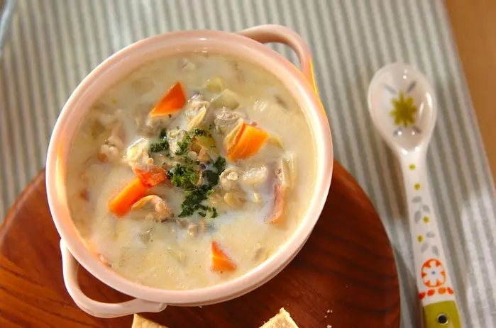 クラムチャウダー