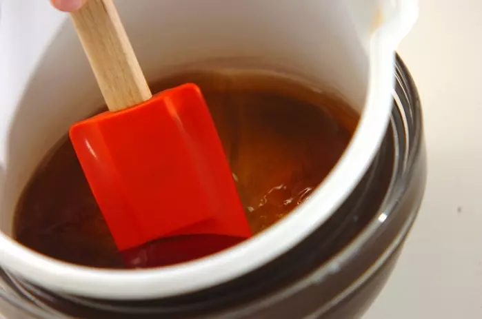 ウーロン茶ゼリーの作り方2