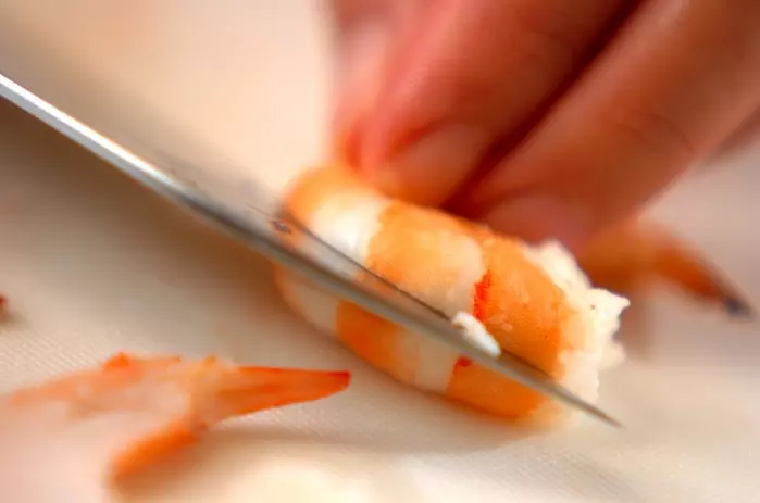 生春巻きの下準備2