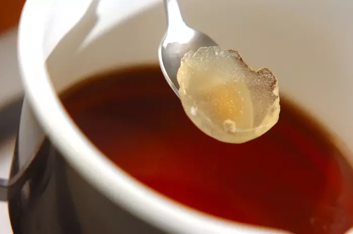 ウーロン茶ゼリーの作り方1