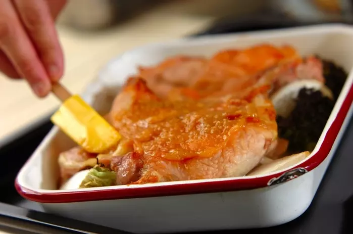 鶏と野菜のオーブン焼きの作り方4