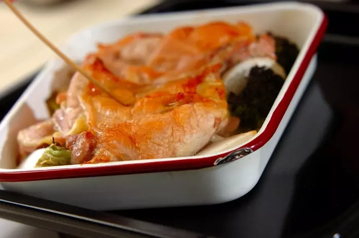 鶏と野菜のオーブン焼きの作り方3