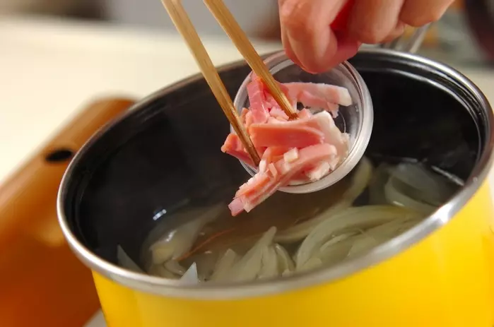 オニオンスープの作り方2