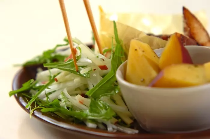 大根とリンゴのサラダの作り方3