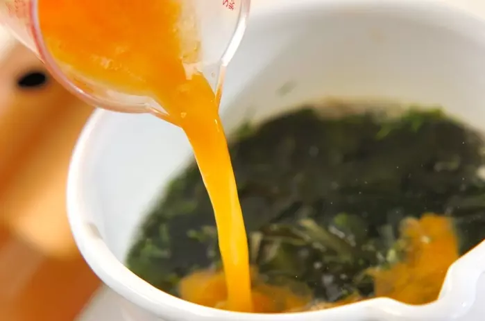 セロリのかき玉汁の作り方3