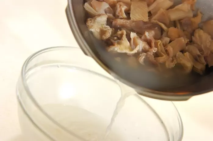 15分で完成 牛すじの甘辛煮 里芋ほくほくおつまみに by保田 美幸さんの作り方4