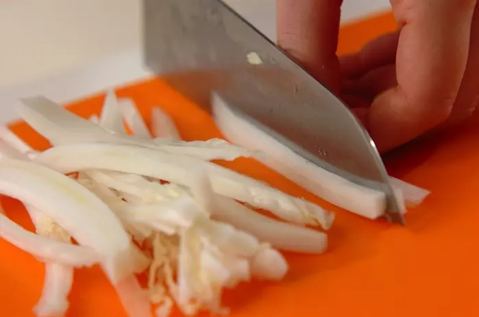 レンジ蒸し鶏の下準備4