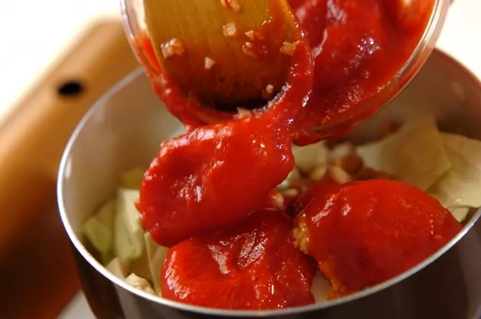 鶏とキャベツのシチューの作り方3