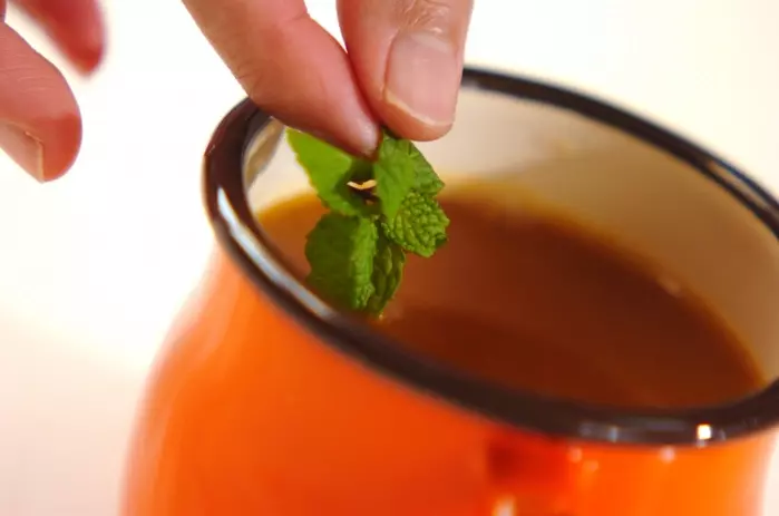 ホットオレンジティーの作り方2