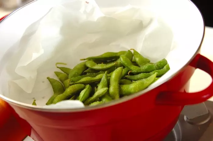 蒸し枝豆の作り方1