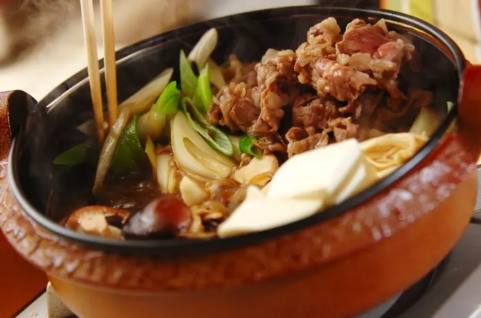 関東風すき焼きの作り方2