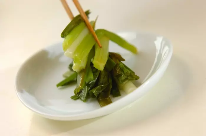 ネギの酢みそ和えの作り方2