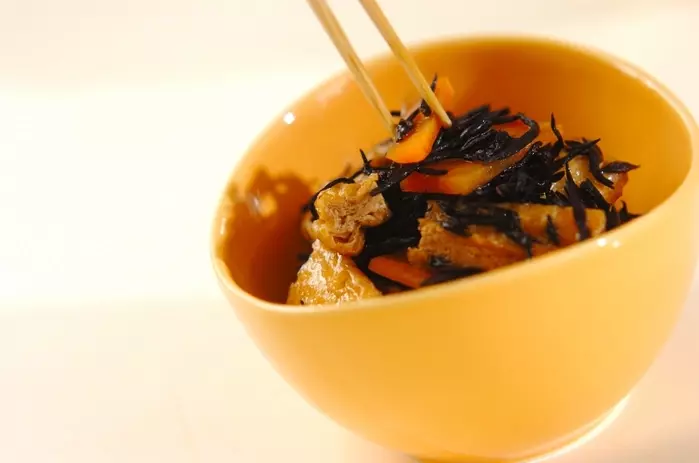 レンジヒジキの作り方2