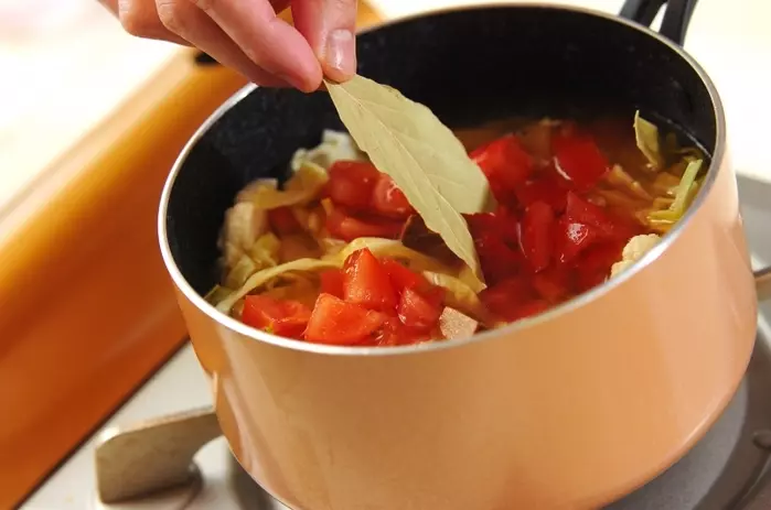 カリフラワーのミネストローネの作り方2