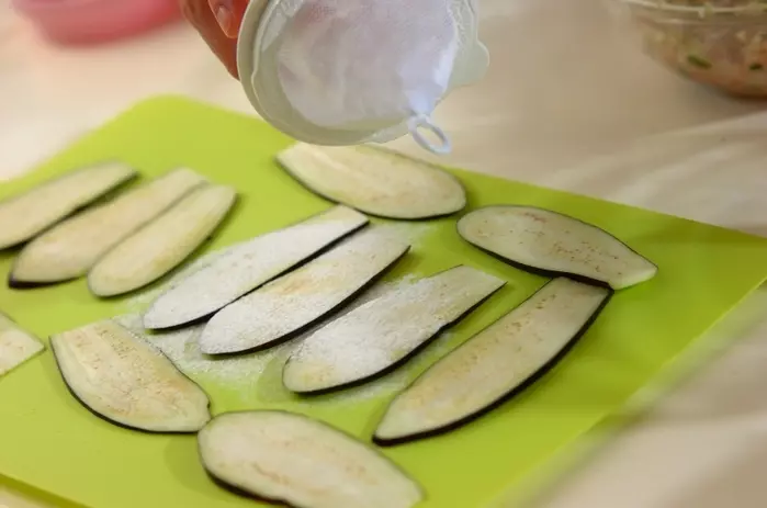 ナス餃子の作り方2