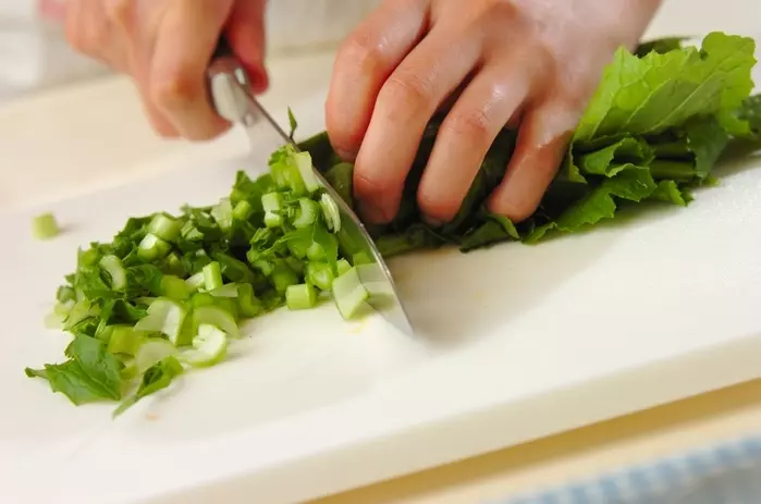 カブのスープの下準備1