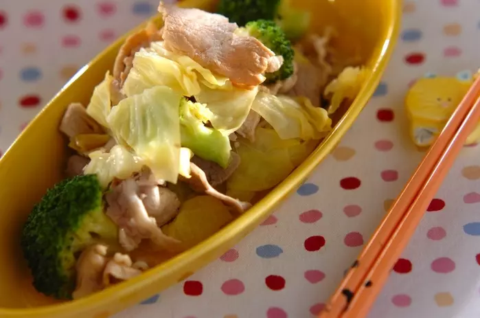 豚しゃぶ温野菜サラダ