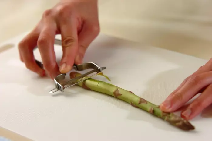 豚肉のカレー風味天ぷらの下準備2