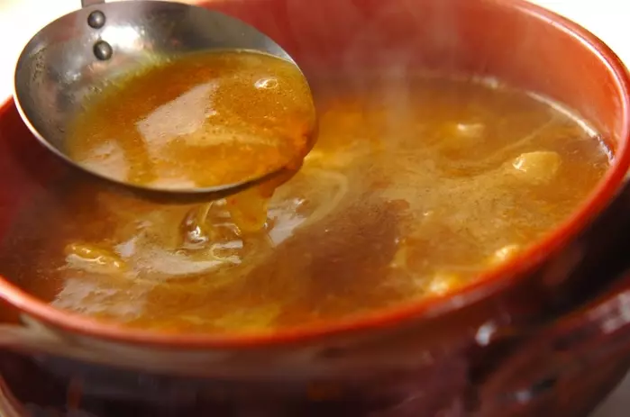 鶏肉のカレー豆乳鍋の作り方3