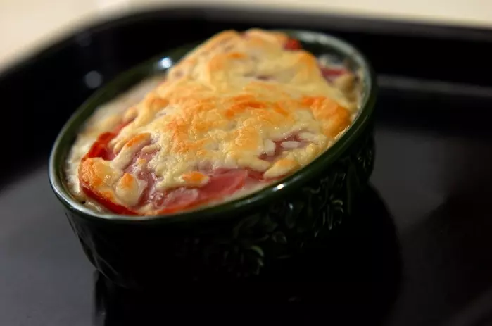 豚肉の洋風重ね焼きの作り方2