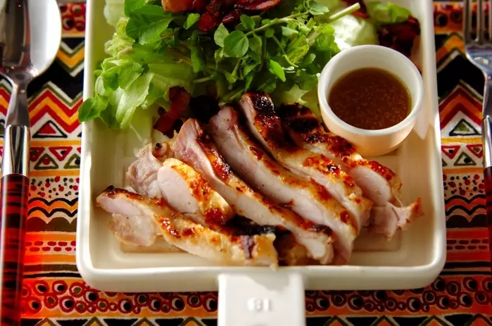 鶏もも肉のみそ焼き