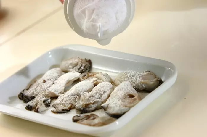 カキのベーコン焼きの作り方2