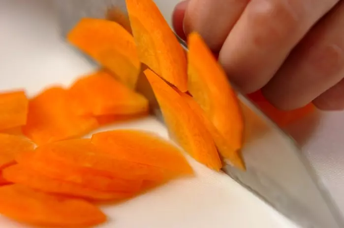 ニンジンのポタージュの下準備1