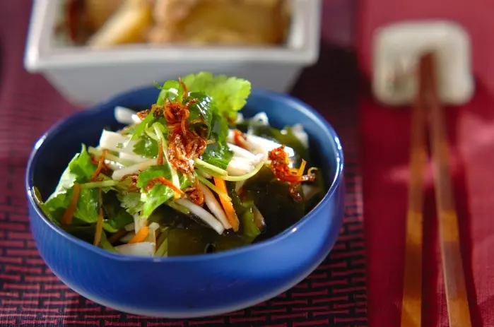 和風サラダしらすドレッシング