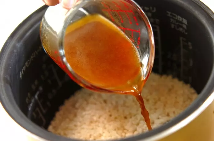 かしわ飯の作り方3