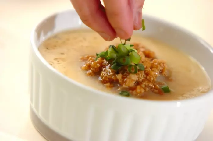 そぼろあんかけ茶碗蒸しの作り方5