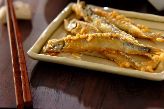 シシャモの唐揚げ