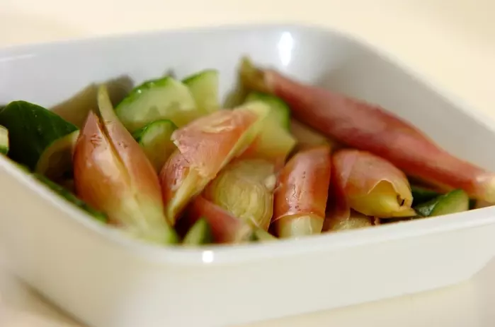 ミョウガとキュウリの甘酢漬けの作り方3