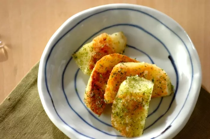 ジャガイモの磯辺焼き