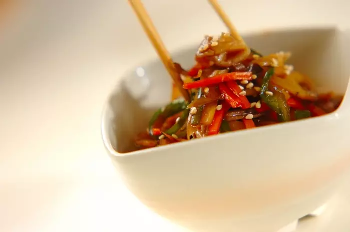 五色きんぴらの作り方2