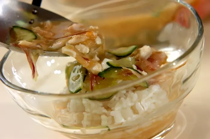 冷や汁ご飯の作り方3