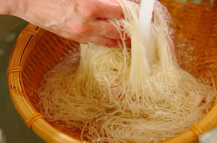 二種のつけだれ素麺の作り方4