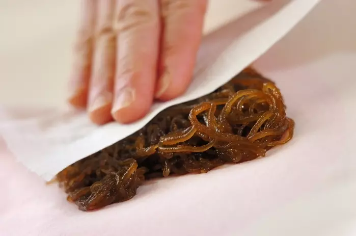 サクサク!もずくのシンプル天ぷらの下準備1