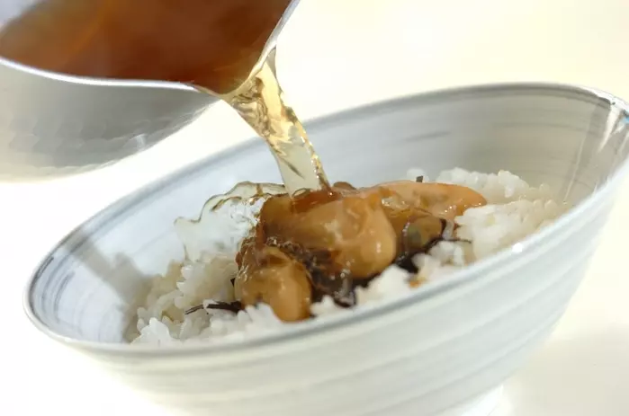 カキの佃煮だし茶漬けの作り方5