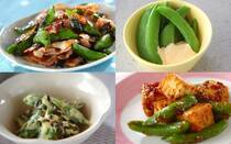 鮮やかな緑色がきれいなスナップエンドウは春が旬の野菜です。この記事では、お弁当にぴったりなレシピを7選ご紹介。茹でるだけの簡単レシピから豚肉や厚揚げを使った炒め物など、どれも15分以内で完成します！