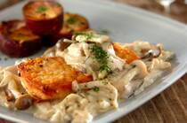 2025年1月23日(木)の献立は「万能カジキマグロのムニエル子供喜ぶクリームソースby金丸利恵さん」の献立。手間がかかるイメージの魚料理ですが、下処理のいらな...