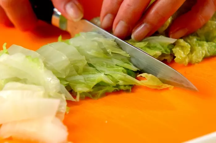 白菜のユズコショウマリネの作り方1