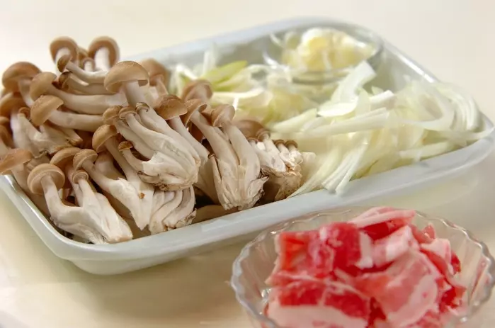 本格派のカレー南蛮うどんの下準備2