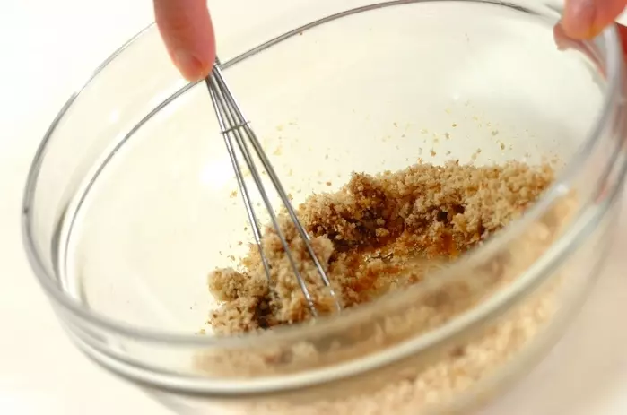 ニンジンのクルミ和えの作り方1