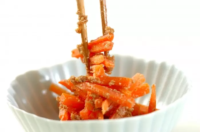 ニンジンのクルミ和えの作り方2